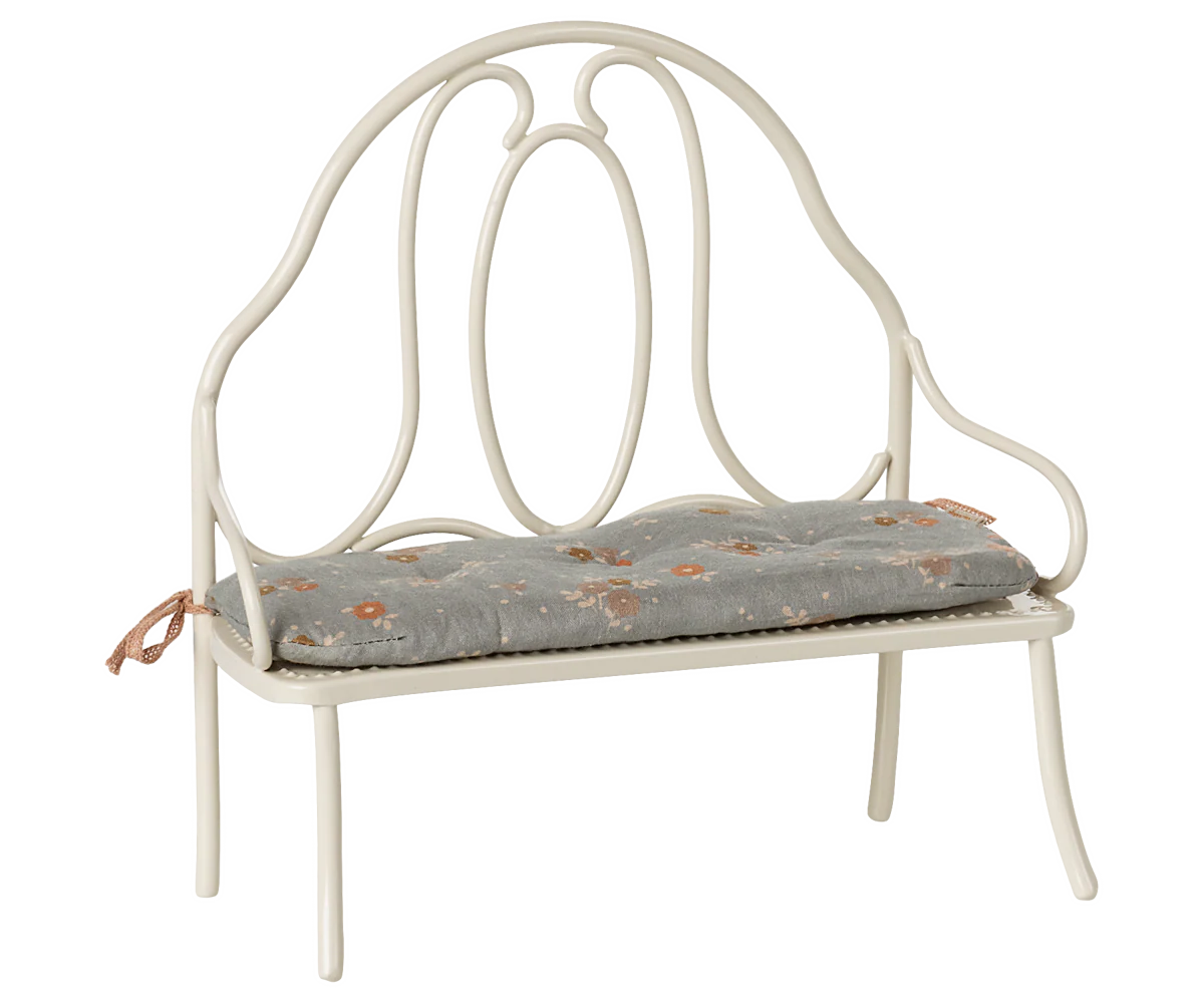 banco-vintage-miniatura-branco-creme-maileg banco-vintage-miniatura-branco-creme-maileg