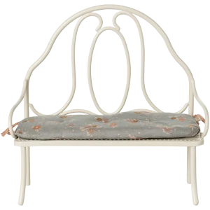 banco-vintage-miniatura-branco-creme-maileg