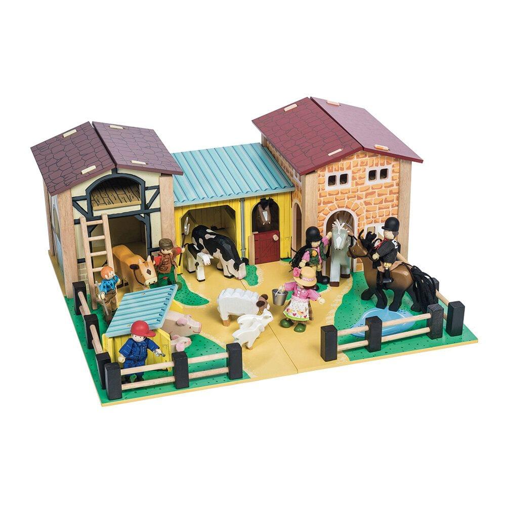 Trator de madeira - little farm - 1 ano, 2-4 anos, Brinquedos, Brinquedos  de Madeira, Primeiros Puzzles e Jogos - Bazar33