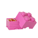 caixa lego encaixe rosa