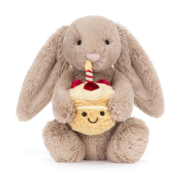 coelho-bege-bashful-com-bolo-de-aniversario-jellycat