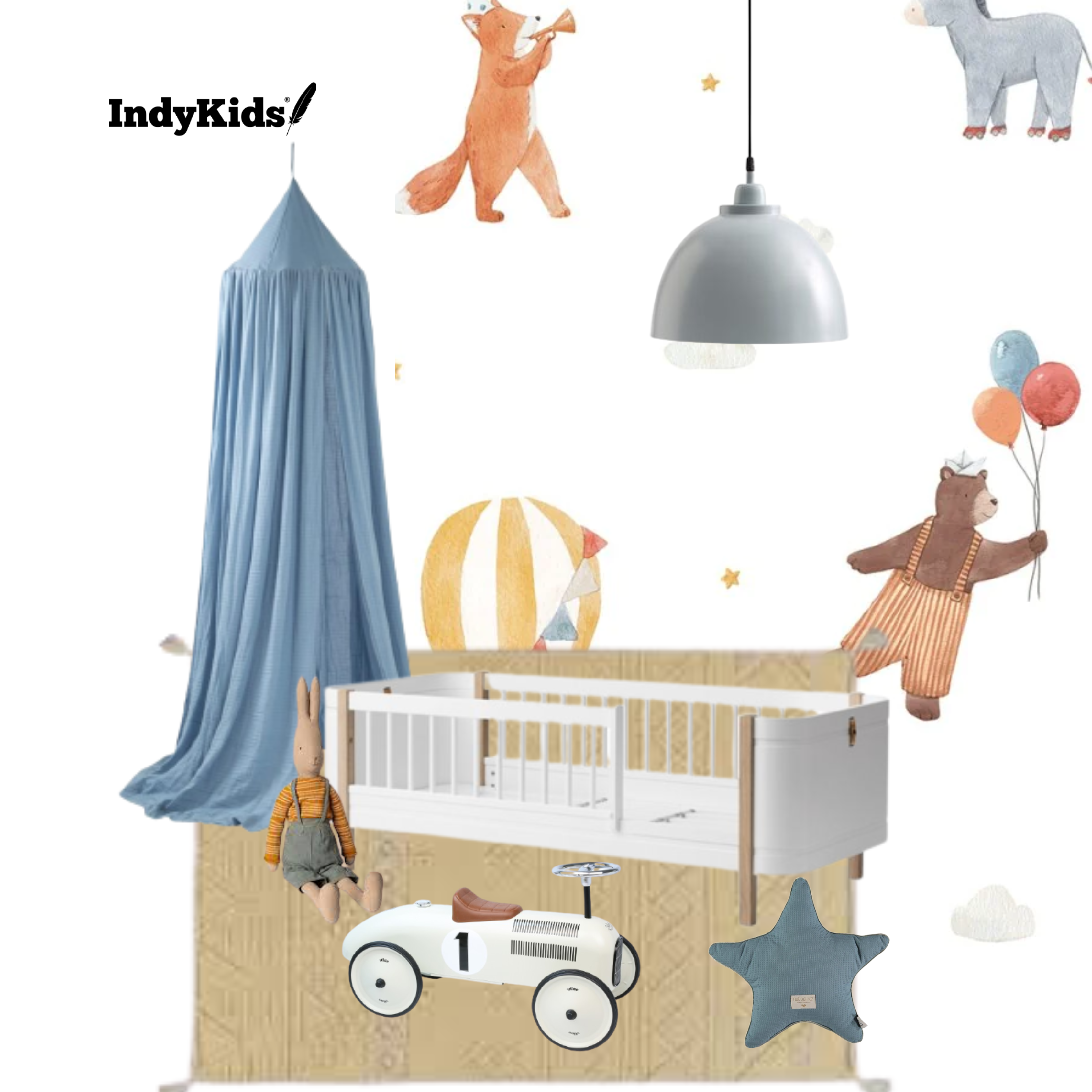 Moodbord Quartinho do Vicente mini+-junior-oliver-furniture-
