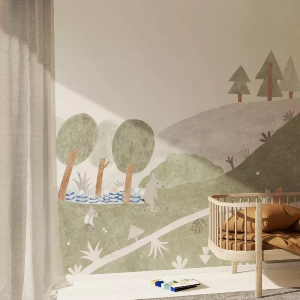 le-chemin-season-paper-mural-de-parede-