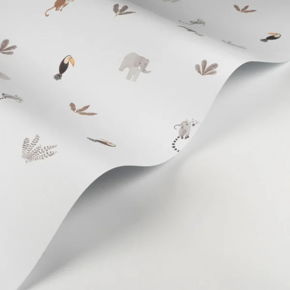 papel-de-parede-companheiros-da-selva-casa-deco- papel de parede casa deco amigos da selva