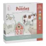 puzzle 6 em 1 little farm little dutch