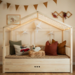 cama casinha montessori bellamy madeira natural
