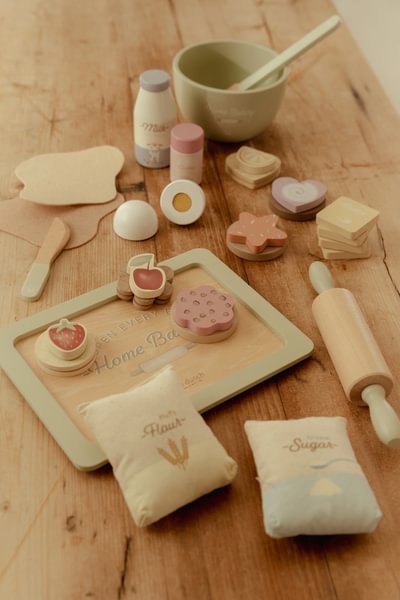 Conjunto de Pasteleiro em Madeira da Little Dutch