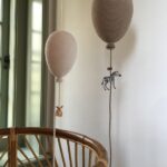 balão bege