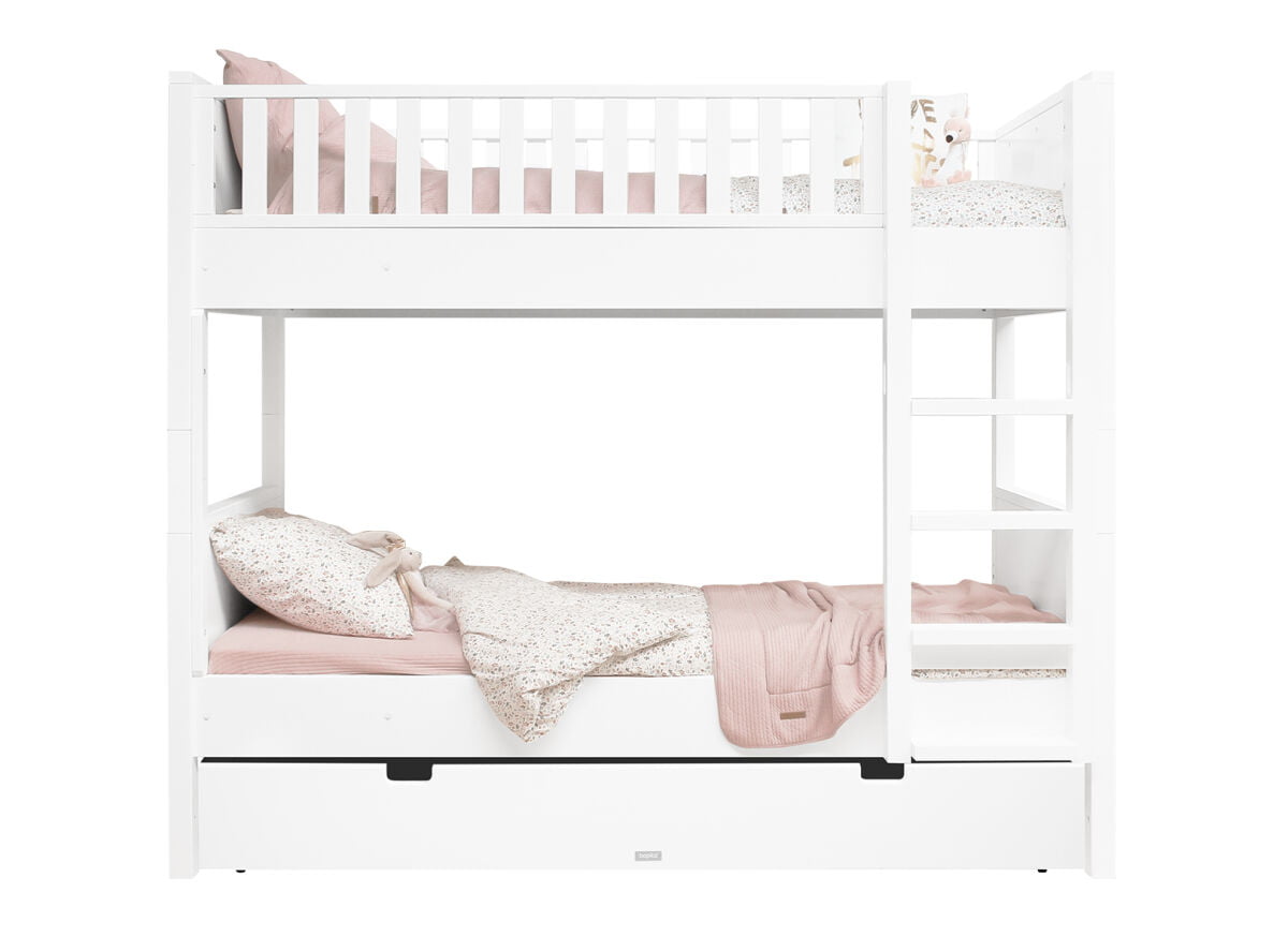 bunk-bed-90×200-with-straight-stairs-nordic-white