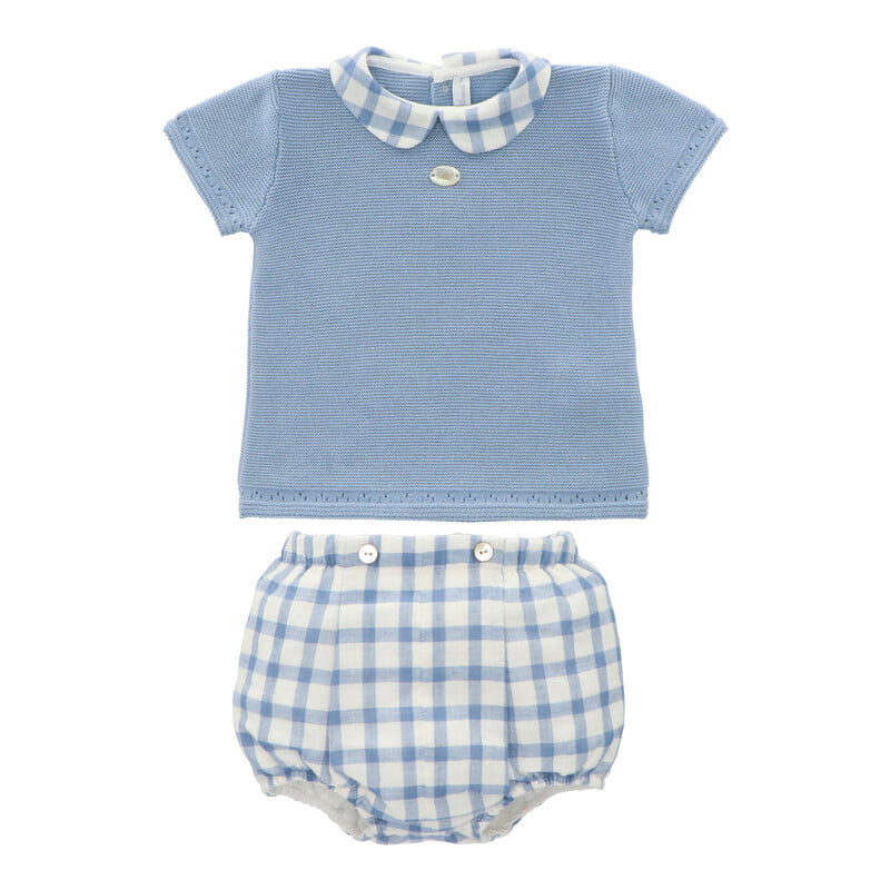 martin-aranda-conjunto-malha-camisola-e-calção-xadrez-azul
