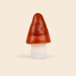 Candeeiro Cogumelo Vermelho Tijolo Pequeno