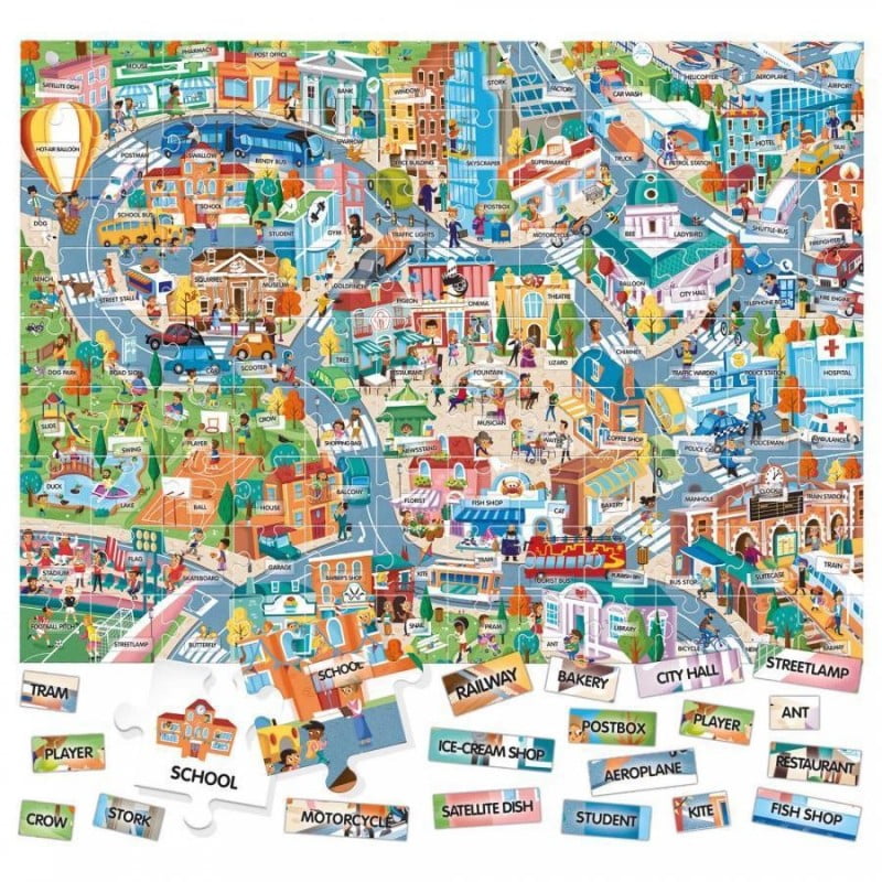 Easy English 100 Words The City Headu 4 A 8 Anos IndyKids Bens easy-english-100-words-the-city-headu-4-a-8-anos-indykids-bens