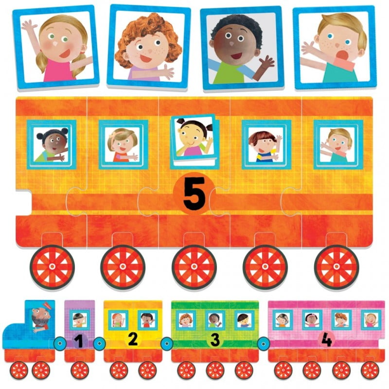 JOGO 123 LITTLE TRAIN - ECOPLAY