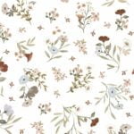 lilydale-papier-peint-enfant-motif-douces-fleurs papel-de-parede-lilipinso-