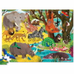 crocodile creek-puzzle safari selvagem