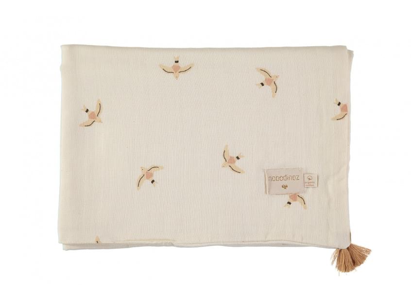 treasure-sumer-blanket-haiku-birds-nobodinoz