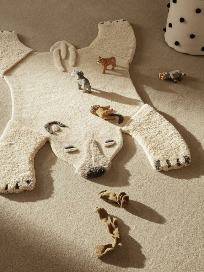 urso-tapete-ferm-living- ferm-living-tapete-uso-polar-