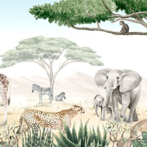 kikki-belle-Savannah-jive-mural-de-parede-