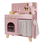 Cozinha de Brincar de Madeira Cor-de-Rosa da Little Dutch